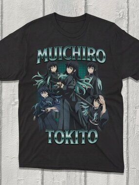 Muichiro Tokito Shirt, Anime Graphic Tee, Mist Hashira T-Shirt, Demon Slayer Fan